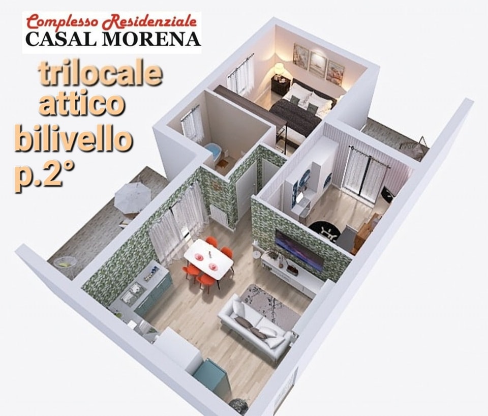 Casal Morena – Nuove costruzioni €310.000